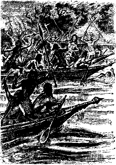 Белый ягуар - вождь араваков. Трилогия i_013.png