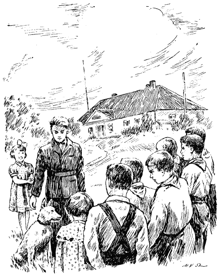 Пограничники, два мальчика и собака Марс i_004.png