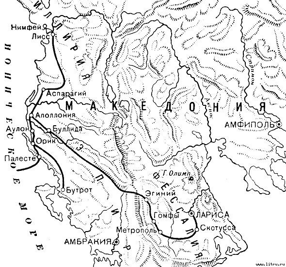 Записки Юлия Цезаря и его продолжателей pic4_map4.jpg