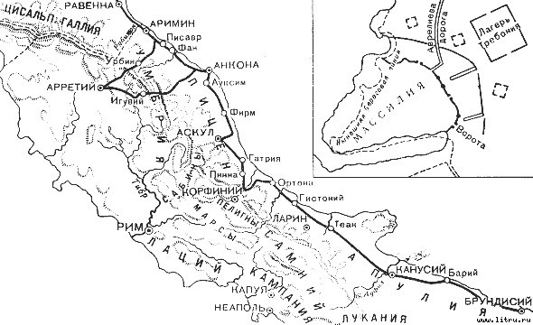 Записки Юлия Цезаря и его продолжателей pic5_map5.jpg