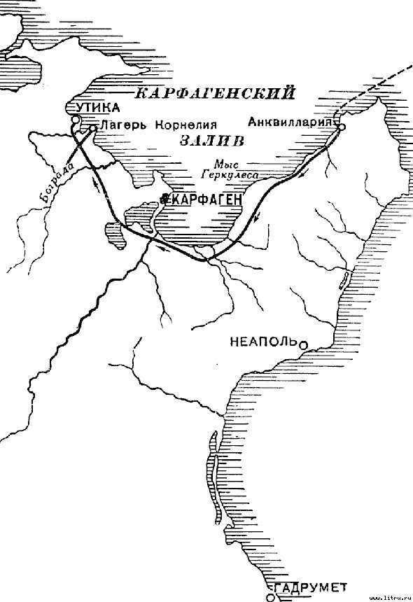 Записки Юлия Цезаря и его продолжателей pic6_map6.jpg