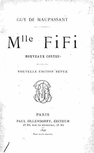 Mademoiselle Fifi – Édition illustrée pic_1.jpg