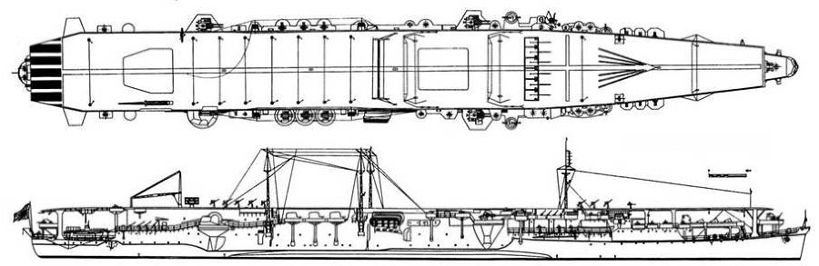 Боевые корабли японского флота. Линкоры и авианосцы 10.1918 – 8.1945 гг. Справочник pic_33.jpg
