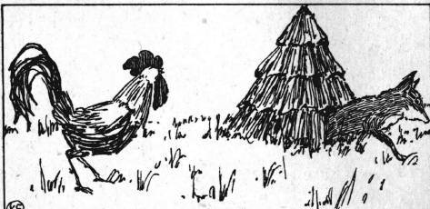 Сказки - картинки. Лисица и заяц. Ворона и рак _12.jpg