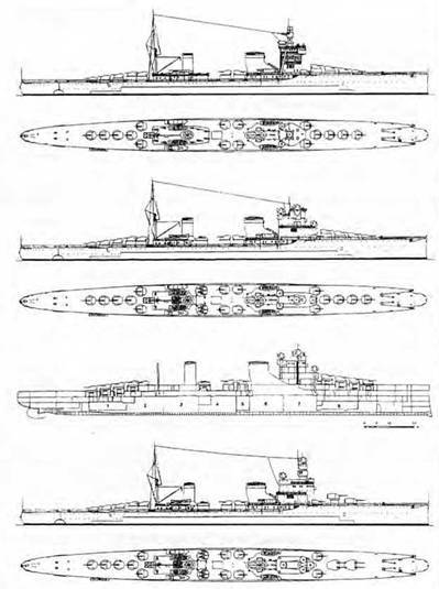 Легкие крейсера Италии. Часть I. 1932-1945 гг. Крейсера типа “Бартоломео Коллеони” и “Луиджи Кадорна” pic_30.jpg