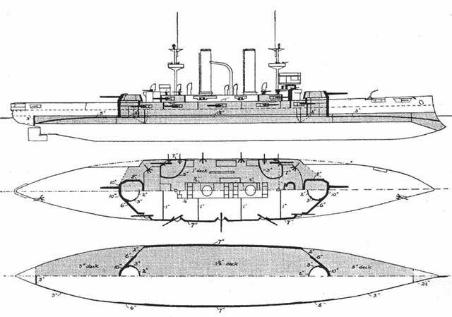 Броненосцы типов «Центурион», «Ринаун» и «Трайомф» (1909-1918) pic_49.jpg