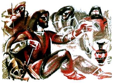 Скифы в остроконечных шапках (илл. В. Хвостова) pic_29.jpg