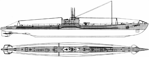 Боевые корабли японского флота. Подводные лодки (10.1918-8.1945). Справочник i_087.jpg