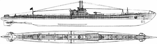 Боевые корабли японского флота. Подводные лодки (10.1918-8.1945). Справочник i_043.jpg