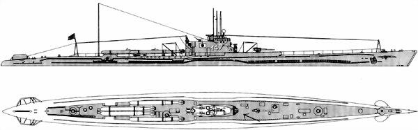 Боевые корабли японского флота. Подводные лодки (10.1918-8.1945). Справочник i_046.jpg