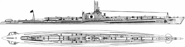 Боевые корабли японского флота. Подводные лодки (10.1918-8.1945). Справочник i_049.jpg