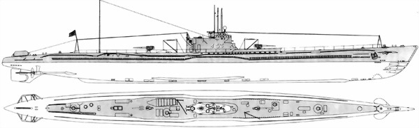 Боевые корабли японского флота. Подводные лодки (10.1918-8.1945). Справочник i_050.jpg