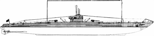 Боевые корабли японского флота. Подводные лодки (10.1918-8.1945). Справочник i_052.jpg