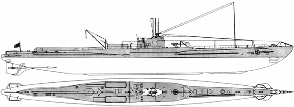 Боевые корабли японского флота. Подводные лодки (10.1918-8.1945). Справочник i_057.jpg