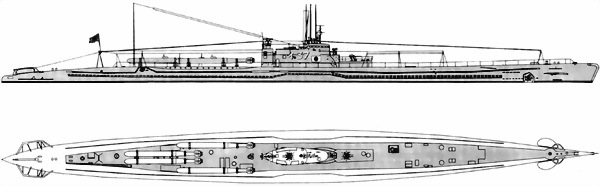 Боевые корабли японского флота. Подводные лодки (10.1918-8.1945). Справочник i_069.jpg