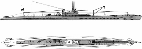 Боевые корабли японского флота. Подводные лодки (10.1918-8.1945). Справочник i_070.jpg