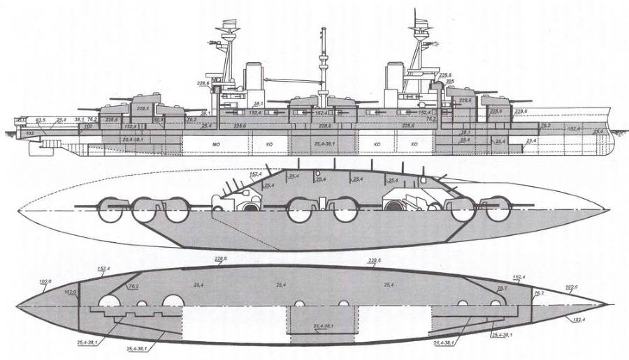 Линкоры Британской империи. Часть 8. Последние властелины морей image7.jpg
