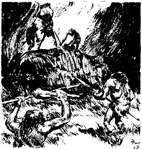 Борьба за огонь. Пещерный лев (с илл.) pic_29.png