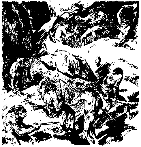 Борьба за огонь. Пещерный лев (с илл.) pic_60.png