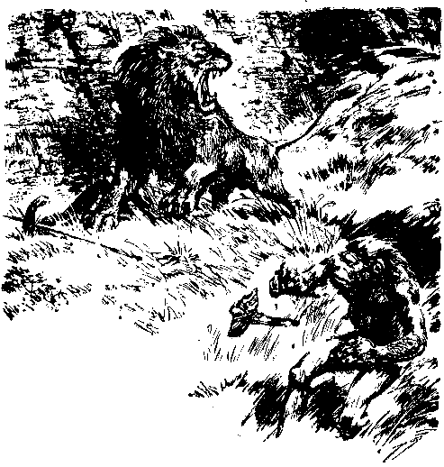Борьба за огонь. Пещерный лев (с илл.) pic_62.png