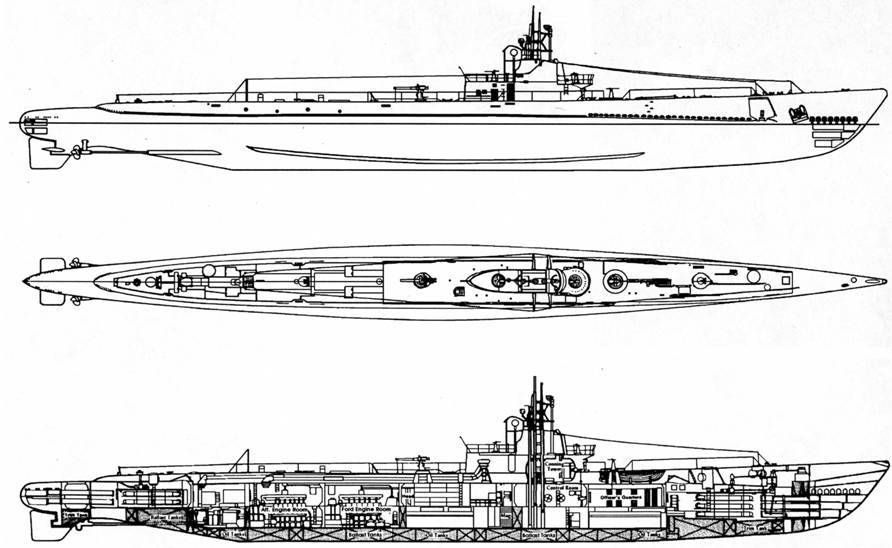 Американские подводные лодки от начала XX века до Второй Мировой войны pic_65.jpg