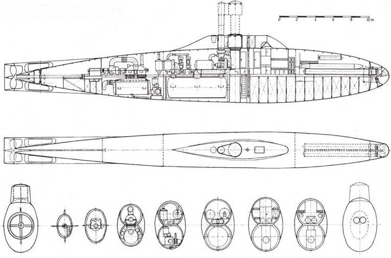 Германские субмарины Тип XVII Крупным планом pic_6.jpg