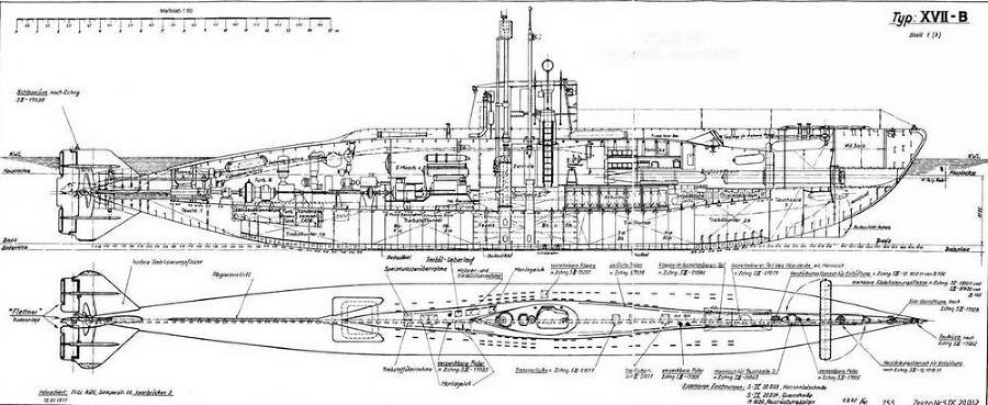 Германские субмарины Тип XVII Крупным планом pic_65.jpg