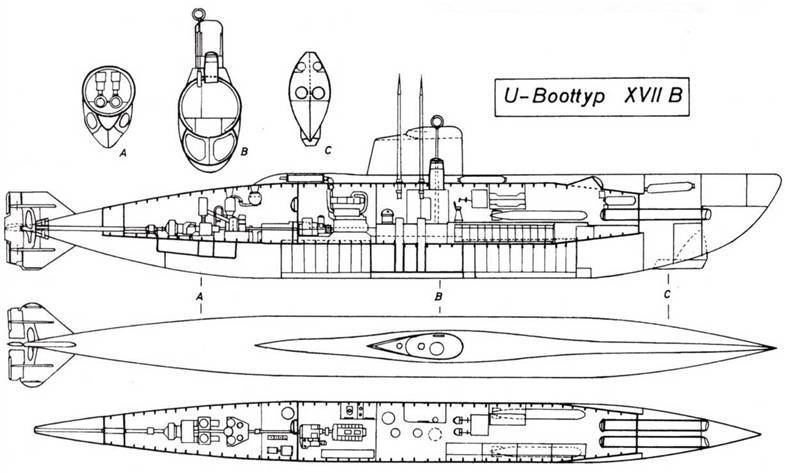 Германские субмарины Тип XVII Крупным планом pic_46.jpg