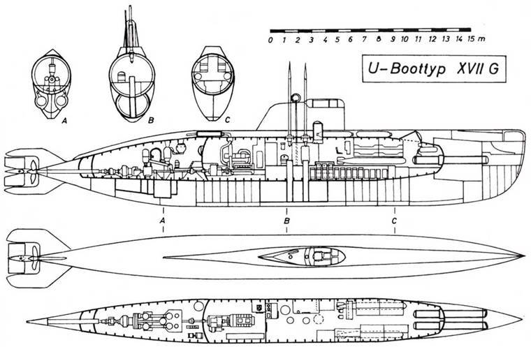 Германские субмарины Тип XVII Крупным планом pic_47.jpg