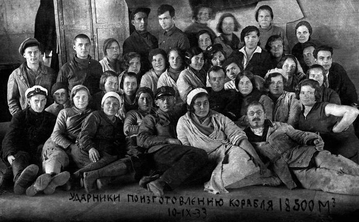 «Дирежаблестрой» на Долгопрудной: 1934-й, один год из жизни _54udarnikipoizgotovlenijuv6oppman.jpg