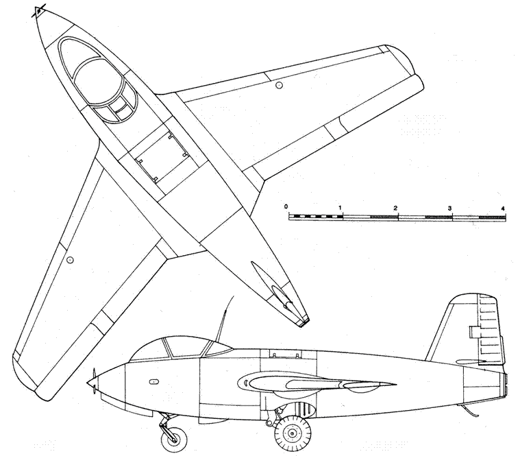 Me 163 ракетный истребитель Люфтваффе pic_70.png