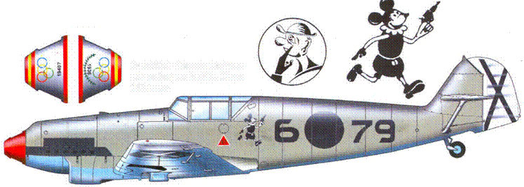 Асы люфтваффе пилоты Bf 109 в Испании pic_186.png