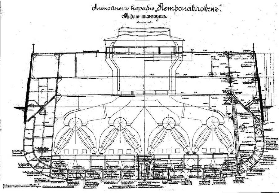 Линейные корабли типа “Севастополь” (1907-1914 гг.) Часть I. Проектирование и строительство pic_32.jpg