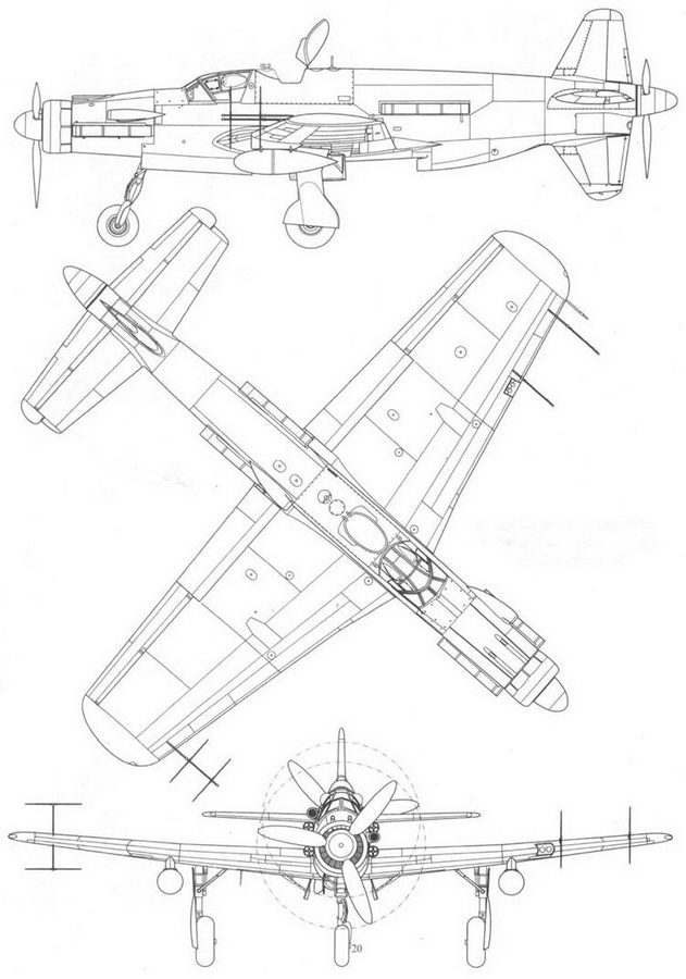 Do 335 « Pfeil» самый быстный поршневой истребитель. Часть 2 pic_11.jpg