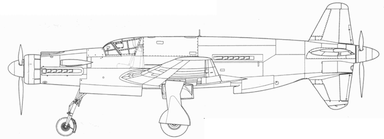 Do 335 « Pfeil» самый быстный поршневой истребитель. Часть 2 pic_17.png