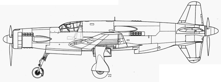 Do 335 « Pfeil» самый быстный поршневой истребитель. Часть 2 pic_19.png