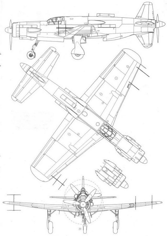 Do 335 « Pfeil» самый быстный поршневой истребитель. Часть 2 pic_20.jpg