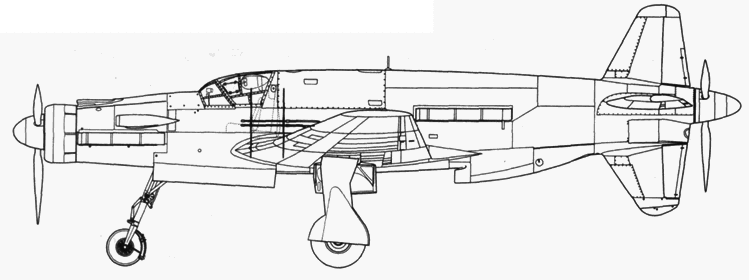 Do 335 « Pfeil» самый быстный поршневой истребитель. Часть 2 pic_23.png