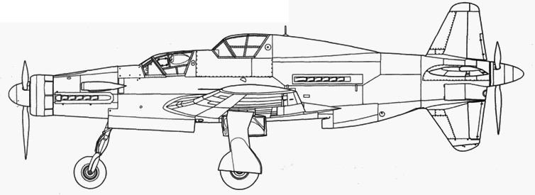 Do 335 « Pfeil» самый быстный поршневой истребитель. Часть 2 pic_8.png