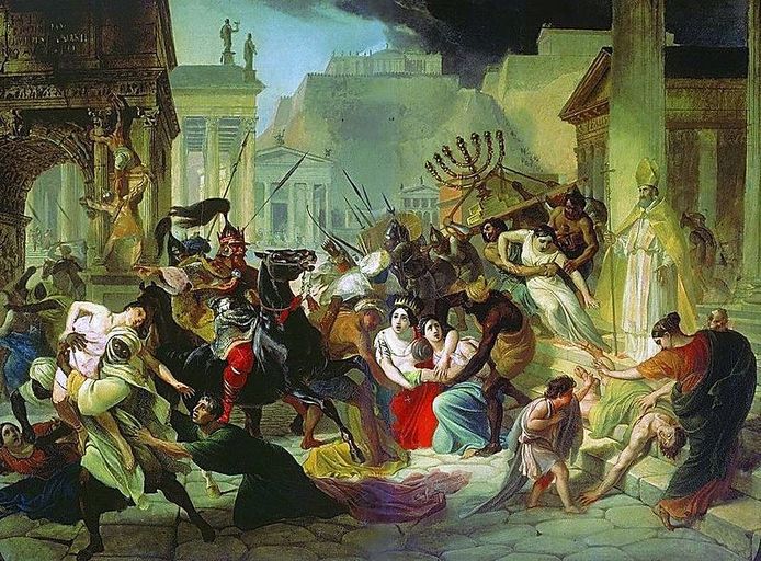 Рок возомнивших себя богами Genseric_sacking_Rome.jpg