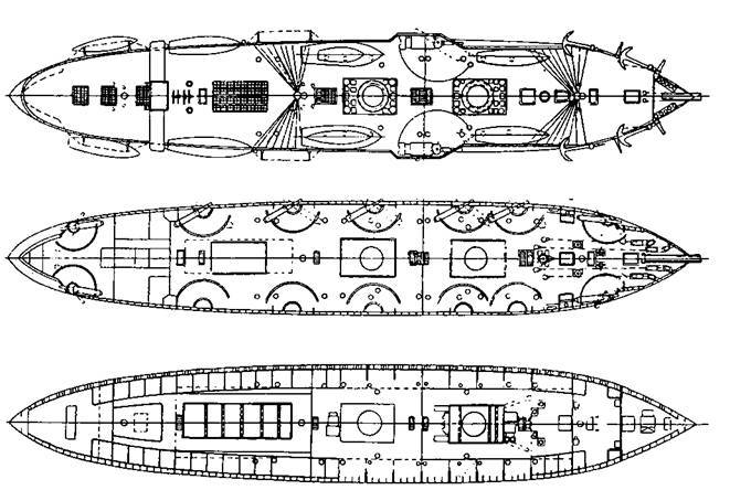 Полуброненосные фрегаты типа “Дмитрий Донской”. 1881-1905 гг. pic_32.jpg