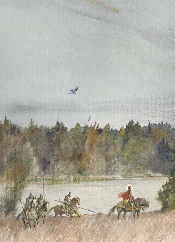 Отец и сын. Святые благоверные князья Александр Невский и Даниил Московский _70.jpg