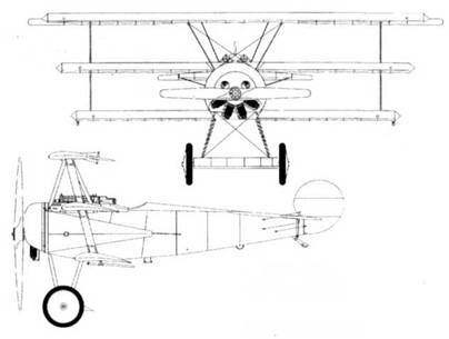 Боевое применение трипланов Fokker Dr I в Первой Мировой войне pic_117.jpg