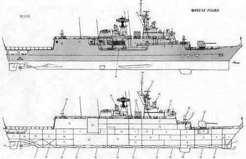 Боевые корабли мира на рубеже XX - XXI веков. Часть III. Фрегаты (Справочник) _103.jpg