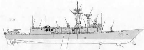 Боевые корабли мира на рубеже XX - XXI веков. Часть III. Фрегаты (Справочник) _119.jpg