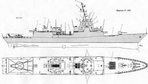 Боевые корабли мира на рубеже XX - XXI веков. Часть III. Фрегаты (Справочник) _170.jpg