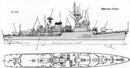 Боевые корабли мира на рубеже XX - XXI веков. Часть III. Фрегаты (Справочник) _181.jpg