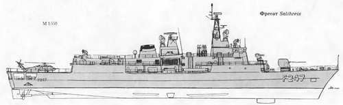 Боевые корабли мира на рубеже XX - XXI веков. Часть III. Фрегаты (Справочник) _368.jpg
