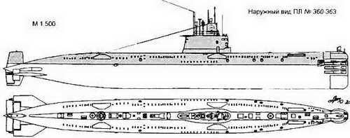 Боевые корабли мира на рубеже XX XXI веков. Часть I. Подводные лодки _272.jpg