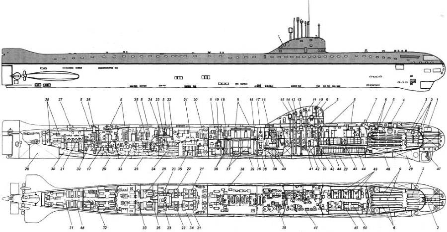 Подводные лодки советского флота 1945-1991 гг. Том 1. Первое поколение АПЛ pic_29.jpg